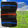 TechWare Pro Knee Brace Support - Relieves ACL, LCL, MCL, Meniscus Tear, Arthritis, Tendonitis Pain. Open Patella Dual Stabilizers Non Slip Comfort Neoprene. Adjustable Bi-Directional Straps - 4 Sizes
