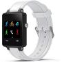Bossblue Replacement Band for Garmin Vivoactive, Silicone Replacement Fitness Bands Wristbands with Metal Clasps for Garmin vivoactive GPS Smart Watch