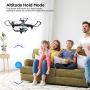 DROCON Mini Drones for Kids, Portable Pocket Quadcopter with Altitude Hold Mode, One-Key Take-Off & Landing, 3D Flips and Headless Mode, Easy to Fly for Beginners