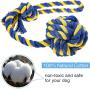 HETOO Dog Rope Chew Toys Pack for Small Medium Dogs Puppy Training Playing Teething Cleaning