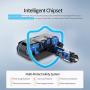 Cigarette Lighter Adapter 3 Socket Cigarette Lighter Splitter with LED Voltage Display Dual USB Car Charger On/Off Switches 12V Car Splitter Adapter for iPhone iPad Samsung GPS Dashcam Replaceable fus