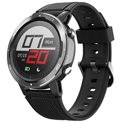 Letsfit Smart Watch, GPS Running Watch with Blood Oxygen Monitor, Fitness Tracker with Heart Rate Monitor, Swimming Tracking Smartwatch with Pedometer, Calorie Counter for Women Men