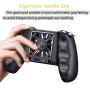 OMKUY Mobile PUBG Game Controller Trigger Gamepad L1R1 Joystick Handle Grip Cell Phone for 4.5~7" Android iOS Smartphone