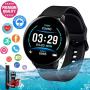 Smart Watch, Smartwatch for Android Phones, Waterproof Fitness Watch with Heart Rate Sleep Monitor Sport Fitness Activity Tracker Watch with Pedometer Calorie Compatible for Samsung iOS Women Men