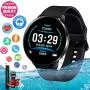 Smart Watch, Smartwatch for Android Phones, Waterproof Fitness Watch with Heart Rate Sleep Monitor Sport Fitness Activity Tracker Watch with Pedometer Calorie Compatible for Samsung iOS Women Men Smart Watch, Smartwatch for Android Phones, Waterproof Fitness Watch with Heart Rate Sleep Monitor Sport Fitness Activity Tracker Watch with Pedometer Calorie Compatible for Samsung iOS Women Men