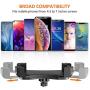 STOON Bike Phone Mount, Open-Face Motorcycle Bicycle Phone Mount with Adjustable Clamp, 360° Rotation, Compatible with iPhone SE/11 Pro Max/X/8/7 Plus, Samsung S10/S9 and More 4.5-7 inches Cell Phones