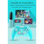ipega-PG-SW023 Bluetooth Wireless Gamepad with Vibrating six-axis Function for N-Switch PS3 Galaxy S10/S10+ Galaxy S20 S20+5G LG Oppo VIVO MI Android Smartphone Tablet (Win 7 and Above) (Black)