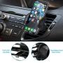 Gobeigo Air Vent Phone Holder for Car, Universal Vehicle Cell Phone Mount Cradle with Adjustable Clip Compatible with iPhone 11 Pro Max/XR/XS Max/XS/X/8/8 Plus/7/7P,Galaxy S10/S10+/S9/Note 9 and More
