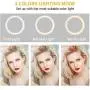 Video Light Dimmable LED Ring Light Ring lamp Photography Light with Phone Clip Holder Tripod Stand for YouTube Makeup Selfie Video Light Dimmable LED Ring Light Ring lamp Photography Light with Phone Clip Holder Tripod Stand for YouTube Makeup Selfie