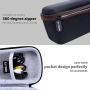 LTGEM EVA Hard Case for Kicteck Video Camera Camcorder Digital YouTube Vlogging Camera Recorder - Travel Protective Carrying Storage Bag