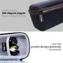 LTGEM EVA Hard Case for Kicteck Video Camera Camcorder Digital YouTube Vlogging Camera Recorder - Travel Protective Carrying Storage Bag