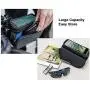 WOTOW Bike Frame Pannier Cell Phone Bag, Bicycle Front Top Tube Touchscreen Rain Proof Bag Rack Mountain Road Cycling Pack Double Pouch Mount Phone Bags for Smartphone WOTOW Bike Frame Pannier Cell Phone Bag, Bicycle Front Top Tube Touchscreen Rain Proof Bag Rack Mountain Road Cycling Pack Double Pouch Mount Phone Bags for Smartphone