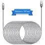 Cell Phone Charger, Takya Charging Cord 16FT/5M Nylon Braided High Speed Connector USB Cable Charger Cord Compatible with Phone XS/XR/X / 8/8 Plus / 7/7 Plus / 6/6 Plus and More(Silver) Cell Phone Charger, Takya Charging Cord 16FT/5M Nylon Braided High Speed Connector USB Cable Charger Cord Compatible with Phone XS/XR/X / 8/8 Plus / 7/7 Plus / 6/6 Plus and More(Silver)