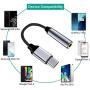 USB C to 3.5mm Headphone Jack, Type C Headphone Adapter Audio Cable Compatible with Google Pixel 4 3 2 XL,iPad Pro 2018,Samsung Galaxy S20 Ultra/S20+/S20/Z Flip/Fold/Note10/10+ [1-Pack]