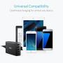 Anker 40W 5-Port USB Wall Charger, PowerPort 5 for iPhone XS / XS Max / XR / X / 8 / 7 / 6 / Plus, iPad Pro / Air 2 / mini, Galaxy S9 / S8 / Edge / Plus, Note 8 / 7, LG, Nexus, HTC and More, Black (AK-A2124111)