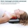 VIKTOR JURGEN Back Massager, Neck Massager with Heat, Massage Pillow Gifts for Men & Women, Electric Shiatsu Back Massager, Deep Kneading Shoulder Massager for Full Body Muscle,Massage at Home, Car