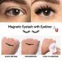 KRONA 3D Magnetic Eyelashes With Eyeliner Kit - 7 Pairs Of Reusable Lashes With Tweezer - Natural Long Full, Dramatic Looking Eyelashes Set - No Glue Needed KRONA 3D Magnetic Eyelashes With Eyeliner Kit - 7 Pairs Of Reusable Lashes With Tweezer - Natural Long Full, Dramatic Looking Eyelashes Set - No Glue Needed