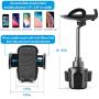 Cup Phone Holder for Car Upgraded, Volport Auto 360º Flexible Cupholder Cell Phone Holder, Automobile Cup Telephone Mount for iPhone 11 Pro Max XS XR X 8 Plus Pixel 4 XL Samsung S10+ Note 10 Plus A20