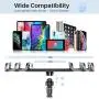 Tryone Gooseneck Tablet Stand, Tablet Mount Holder for iPad iPhone Series/Nintendo Switch/Samsung Galaxy Tabs/Amazon Kindle Fire HD and More, 30in Overall Length(Black) Tryone Gooseneck Tablet Stand, Tablet Mount Holder for iPad iPhone Series/Nintendo Switch/Samsung Galaxy Tabs/Amazon Kindle Fire HD and More, 30in Overall Length(Black)