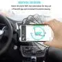 boomee Magnetic Car Air Vent Phone Holder Universal Cell Phone Bracket Stand for Car L Shape Magnetic Phone Holder in Car 360°Rotation Magnetic Car Mount (Silver)