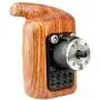 NICEYRIG Rosette Wooden Handle Grip (M6 Thread Diameter 31.8mm) Applicable Nikon Compatible with Canon Camera Cage Shoulder Mount Support Rig (Left Side) NICEYRIG Rosette Wooden Handle Grip (M6 Thread Diameter 31.8mm) Applicable Nikon Compatible with Canon Camera Cage Shoulder Mount Support Rig (Left Side)