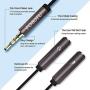 Headphone Splitter, FOBOIU Headset Splitter Separate Headphones and Mic Jack, 3.5mm Splitter Plug Compatible for PS4, Xbox One, Laptops, PC Gaming Headset, Tablet, Smartphone