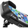 VOANZO Bicycle Bag, Waterproof Mobile Phone Stand Bag, Navigation Bicycle Riding Equipment Accessories Before The Bag (5.8 inches)