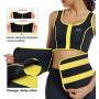 ALONG FIT Sweat Sauna Vest for Women Waist Trainer Corset Fitness Weight Loss Neoprene Body Shaper