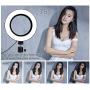 Laerion Camera Light Practical USB Interface Brightness Adjustable Fill Light Beauty lamp Selfie Ring Light On-Camera Video Lights Compatible with Phones and Cameras 6.3"(16cm)