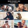 Wireless Earbuds Bluetooth 5.0 Headphones Built in Mic Super High Sound Quality Headsets 3D Stereo in-Ear Buds Wireless Headphones Touch Control Sport Earbuds for Apple Airpods Earbuds/iPhone/Andriod