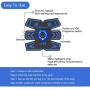 OPDG-SPORTCDIA Abs Stimulator Ab Stimulator Rechargeable Ultimate Abs Stimulator for Men Women Abdominal Work Out Ads Power Fitness Abs Muscle Training Gear ABS Workout Equipment Portable