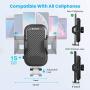 Kaome Cup Holder Phone Mount Adjustable Long Neck Phone Cup Holder for Car for iPhone 11/11Pro Max/XR/X/8 Plus, Samsung Galaxy S20 Ultra Note 10 Plus/10 9