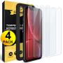 NEARPOW Screen Protector for iPhone 11 / iPhone XR, [4 Pack] Tempered Glass Screen Protector for Apple iPhone XR 6.1" 2018 / iPhone 11 2019, [Fit with Most Cases][Easy Installation Frame][9H Hardness]