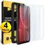 NEARPOW Screen Protector for iPhone 11 / iPhone XR, [4 Pack] Tempered Glass Screen Protector for Apple iPhone XR 6.1&quot 2018 / iPhone 11 2019, [Fit with Most Cases][Easy Installation Frame][9H Hardness]