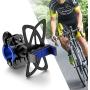 YQXCC Bike Phone Mount Bicycle Motorcycle Holder, 360° Rotation Bike Phone Holder, Bike Accessories, Universal Cradle Clamp for iOS Android Smart Phone (Blue)