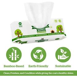 Pogis Grooming Wipes - Hypoallergenic Pet Wipes for Dogs & Cats - Plant-Based, Earth-Friendly, Deodorizing Dog Wipes