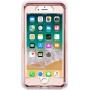 Anuck iPhone 8 Case, iPhone 7 Case, 3 in 1 Hybrid Heavy Duty Defender Case Sparkly Floating Liquid Glitter Protective Hard Shell Shockproof TPU Cover for Apple iPhone 7/ iPhone 8 4.7 inch - Rose Gold