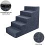 USA Made Pet Steps/Stairs with CertiPUR-US Certified Foam for Dogs & Cats by Best Pet Supplies