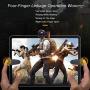 HSJLH Mobile Game Controller for PUBG,Mobile Phone Gaming Controller Joysticks Tablet Game Trigger for iPad & Smartphone, for iOS & Android Phone