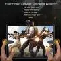 HSJLH Mobile Game Controller for PUBG,Mobile Phone Gaming Controller Joysticks Tablet Game Trigger for iPad & Smartphone, for iOS & Android Phone