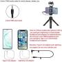 Ultracompact Cell Phone Video Microphone, Camera Video Mic for iPhone, Android Phone, GoPro Hero, DJI Osmo, DSLR, Video Camera on Vlogging/Wedding/Interview/Podcasting/Facebook Live/Run-n-Gun Shoot