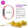 Kids Fitness Tracker for Kids Activity Tracker - Smart Watch for Android Phones iOS Digital Watch Smart Step Calorie Counter Sleep Monitor Exercise Pedometer Alarm Clock (2Bands-ExtraPinkBand)