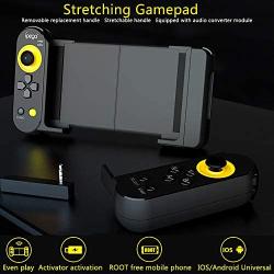 ipega PG-9167 Mobile Game Controller, with Stretch Wireless 4.0 Bluetooth Gamepad Joystick Supports iOS/Android Smart Phone Tablet PC (Plug and Play)