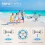 SNAPTAIN A10 Mini Foldable Drone with 720P HD Camera FPV WiFi RC Quadcopter w/Voice Control, Gesture Control, Trajectory Flight, Circle Fly, High-Speed Rotation, 3D Flips, G-Sensor, Headless Mode SNAPTAIN A10 Mini Foldable Drone with 720P HD Camera FPV WiFi RC Quadcopter w/Voice Control, Gesture Control, Trajectory Flight, Circle Fly, High-Speed Rotation, 3D Flips, G-Sensor, Headless Mode