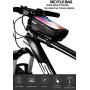 BAIYI Mountain Bike Bag Rainproof Waterproof MTB Front Bag 6.2inch Mobile Phone Case Bicycle Top Tube Bag Cycling Accessories