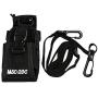 abcGoodefg 3 in1 Multi-Function Radio Holder Holster Case Pouch Bag for GPS Kenwood Yaesu Icom Motorola baofeng UV5R UV82 TYT UV5RA HYT 888S Retevis H777 Two Way Radio Walkie Talkie MSC 20C (1 Pack)