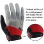 B-Forest Cycling Gloves MTB DH Road Touch Recognition Full Finger Gloves Breathable Gel Pad Shock-Absorbing Anti-Slip for Men and Women