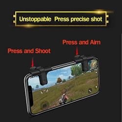 The New Generation Smart Mobile Game Controller Trigger Buttons Fire and Aim L1R1 Shooter Rules of Survival Controller for Android iOS Phone Shortcut Keys Gamepad Kings Handle