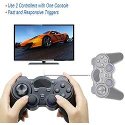 Controller Gamepad Android Wireless Joystick Gamepad with OTG Converter Ps3/smartphone Tablet Smart Tv Box,Black