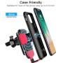 Wireless Car Charger, CTYBB Qi Auto-Clamping Air Vent Dashboard Car Phone Holder & QC3.0 Car Charger, 10W Compatible for Galaxy S10/S10+/S9,Charging for iPhone 11/11 Pro/11 Pro Max/XSMax/XS/XR/X/8P/8